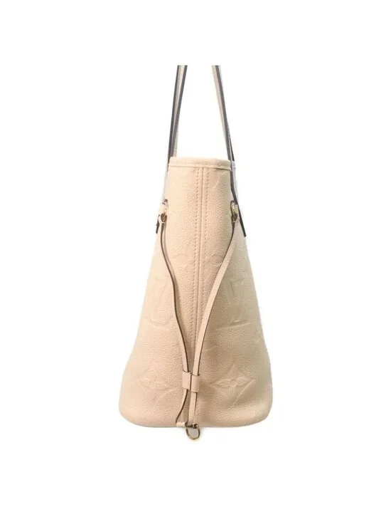 Louis Vuitton Monogram Empreinte Cream Newerful MM Tote - Picture 2 of 15